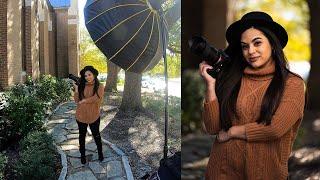 BEHIND THE SCENES Photoshoot Using Off Camera Flash | Sony A7iii + Sony 85mm 1.8 + Godox AD200