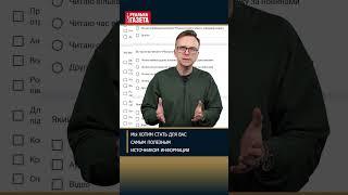 «Реальная газета» интересуется мнением своих читателей #опрос #опросник #реальнаягазета