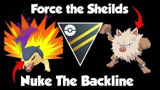 *BUFFED* Shadow Typhlosion THE MOST RUTHLESS CLOSER OF THEM ALL Ultra League FT Primeape & Drifblim