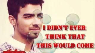 Joe Jonas See No More Lyrics