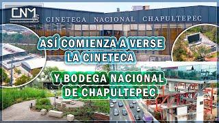 Casi al 90% la Cineteca y Bodega Nacional de Chapultepec y el Cablebús Línea 3 de Chapultepec, CDMX