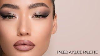 Sparkling Glam Eye Makeup ft. the I NEED A NUDE PALETTE | Natasha Denona Makeup
