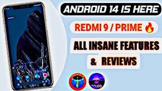 Android 14 Custom Rom On Redmi 9 Prime | Install Custom Rom On Redmi 9 Prime And Make It Beast ⭐