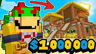 Minecraft Nintendo Fun House | Bowser Jr's $1,000,000 SUMMER HOUSE! [25]