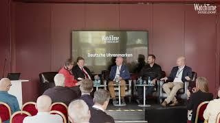 Diskussion Deutsche Uhrenmarken bei der WatchTime Düsseldorf 2022