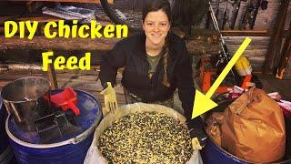 Whole Grain Chicken Feed Mix | How To Make Your Own