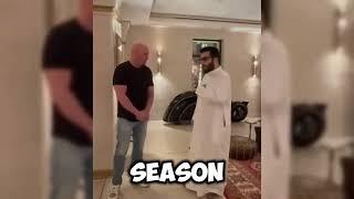  Turki Alalshikh meets with Dana White in Saudi Arabia.