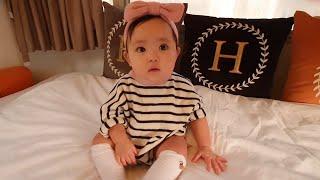 [KOR Parenting] 8-month-old baby, Ruda's first caravan trip! (Part 1)