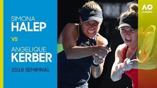 Simona Halep v Angelique Kerber - Australian Open 2018 Semifinal | AO Classics