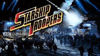 Starship Troopers 4K UHD - Klendathu Drop Full Scene| High-Def Digest