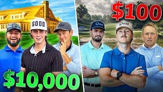 $100 vs $10,000 Golf Match