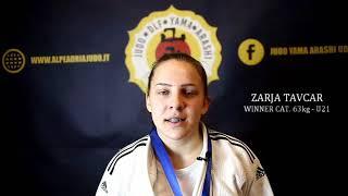 U21 - ZARJA TAVCAR - VINCITRICE CAT. 63KG