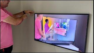 2024 43" Samsung the frame unboxing and wall mounting