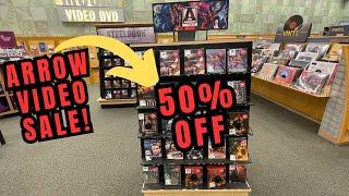 50% OFF ARROW VIDEO SALE! |Blu Ray Hunting! | Barnes & Noble |