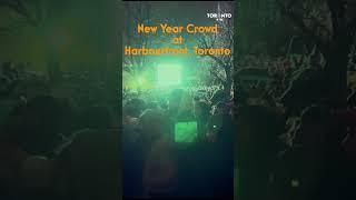 New Year Crowd at Harbourfront | Toronto Welcomes 2025  - Toronto Rise