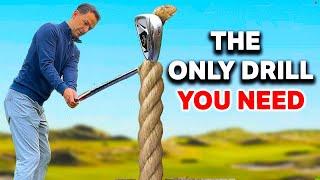 The Golf Swing is SO MUCH EASIER with this ROPE Trick