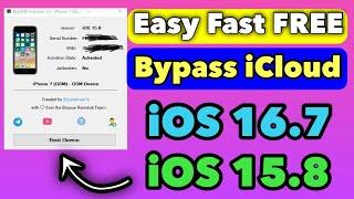 Easy Fast FREE iCloud Bypass tool iOS 15/16 | iPhone/iPad/iPod free unlock iCloud |