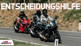 Welches Honda A2-Motorrad passt zu dir? Hornet, NX500 oder CBR500R? Kaufberatung!