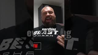 Eddie Hall's Daily Morning Supplements Breakdown!