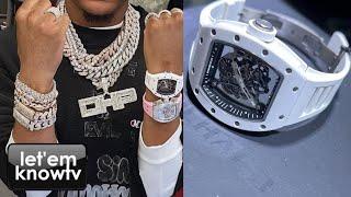 Boxer Devin Haney Got His Third Richard Mille From Benny Da Jeweler & New Tennis Chains & Bracelets