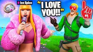 I Pretended To Be ICE SPICE In Fortnite! (Early)