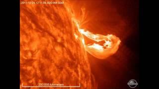 A Gift from the Sun: Two Amazing Sunspot Eruptions