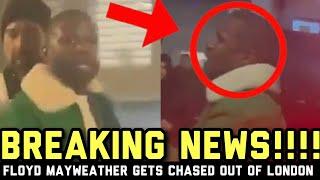 Floyd Mayweather Gets Pressed & Chased Out Of London After Getting Confronted By Angry Mob