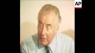 SYND 30 7 76 GOUGH WHITLAM ON CHINESE QUAKE