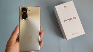 Huawei Nova 10 Quick Review -- Beautiful Design & Best Front Camera Phone. #huawei #nova10