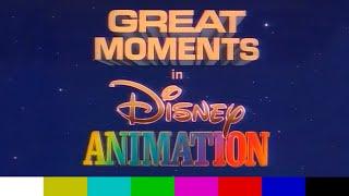 Great Moments in Disney Animation (The Disney Sunday Movie, S31E14, 1987)