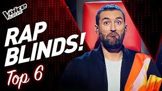 Most INSANE RAP and Hip Hop Blind Auditions on The Voice! | TOP 6