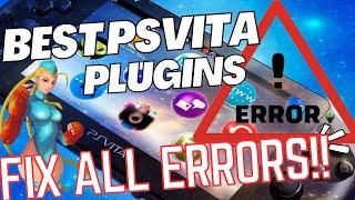 FIX ALL errors on the PsVita by following this Tutorial!! [2024 Plugins]