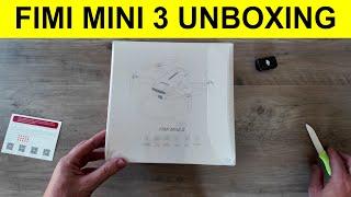 FIMI MINI 3 UNBOXING-THIS IS A FEATURE PACKED DRONE. FULL TEST FLIGHT COMING SOON