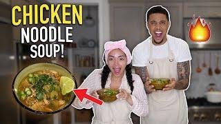 COOKING WITH KB AND KARLA: EASY CHICKEN NOODLE SOUP!! 