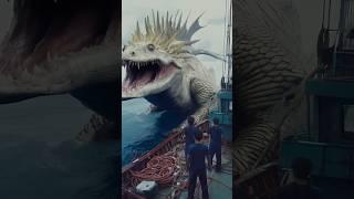 Годзилла. Как создавать такие видео мы учим в нашем творческом клубе, ссылка в шапке профиля. #ai