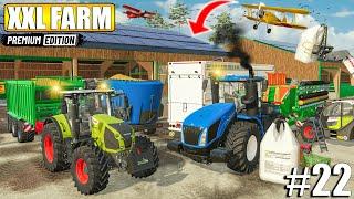 Building MODERN PIGSTY and Seeding WHEAT | The XXL FARM #22 | Farming Simulator 22