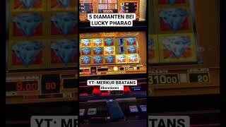 5 DIAMANTEN LUCKY PHARAO  MEGA GEWINN Merkur Magie Casino Spielothek Novoline Spielhalle  #casino
