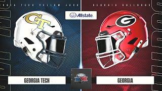 NCAA Football 25 - Georgia Tech Yellow Jackets Vs Georgia Bulldogs PS5 Week 14 (Quick Presentation)