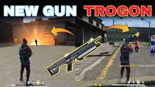 NEW GUN TROGON | GRENADE LAUNCHER + SHOTGUN  OB37 UPDATE - GARENA FREE FIRE