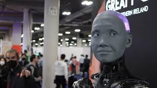 Engineered Arts Humanoid Robot Ameca - CES 2022