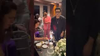 Karan Johar's 50th Birthday Celebration!#shorts