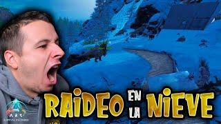 RAIDEO MILLONARIO EN LA NIEVE! - ARK SURVIVAL ASCENDED [SMALL TRIBES OFICIAL] - EP. 8