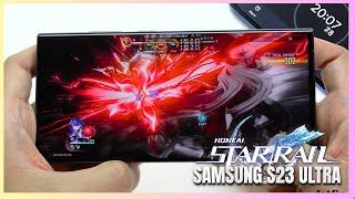 Samsung Galaxy S23 Ultra Honkai Star Rail Gaming test Update | Snapdragon 8 Gen 2