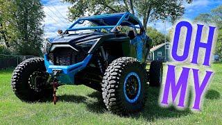 2024 RZR Turbo R Gets A FAR Offroad LLC Custom Roll Cage, DRT Bumper, Zilllas & System 3 SB6 Wheels