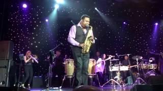 Eddie M Killer Sax Solo on Glamorous Life Latin Cruise