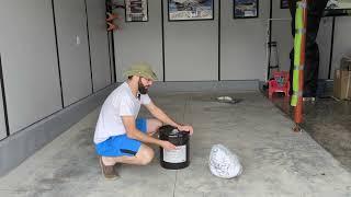 Eagle Gloss Concrete Floor Sealer w/Floor Chips In My Garage. Does It Work? Was It Worth It?