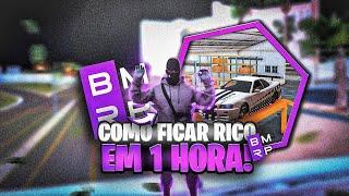 COMO FICAR RICO EM 1 HORA NO SERVIDOR BMRP ‹ GTA ONLINE ANDROID/PC ›