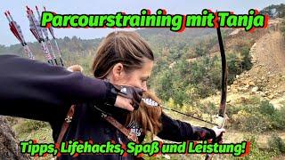 Teil2 Top 3D-Training mit Tanja. Tipps, Lifehacks, Spaß UND Leistung! Bogensport Extrem Archery 