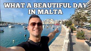 WoW! What a beautiful day in Malta this Winter