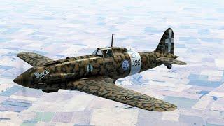 =81FG= Moo  IL-2 Great Battles  VR Play 3   - MC 202 Folgore